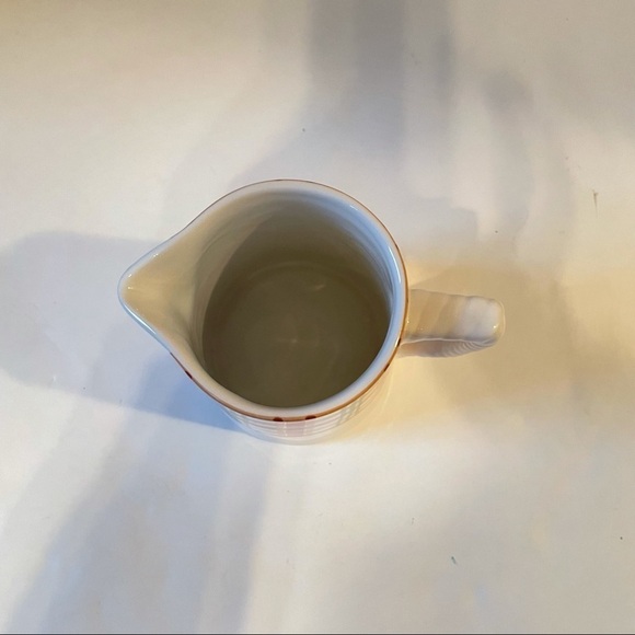 Vintage Tiffany & Co. Este Ceramiche Made in Italy plaid pitcher green and red - Picture 2 of 5